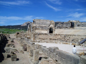EL Teatro Ruinas Romanas de Baelo Clauida