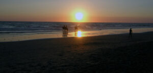 Atardecer en el Palmar
