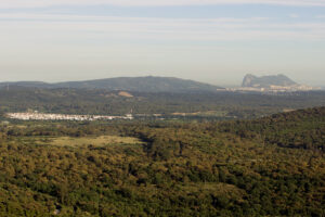 Castellar nuevo y Gibraltar desde Castellar Viejo