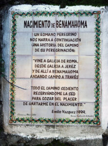 Nacimiento Benamahoma