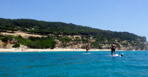 Paddle surf en Castillejos Canos de Meca