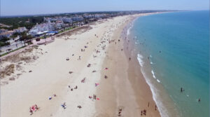 07 Fotografia aerea playa de la Barrosa