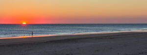 Atardecer en el Palmar
