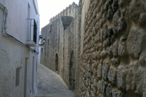 Muralla en el casco antiguo