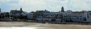 Playa la Puntilla en Rota